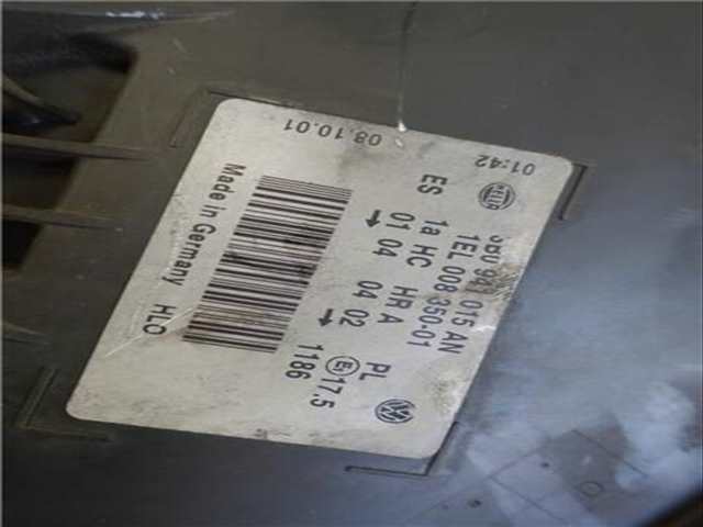 Foto 3ª: Faro Izquierdo Volkswagen Passat 1.9 TDI BERLINA 130CV 96KW [AVF] (2002)