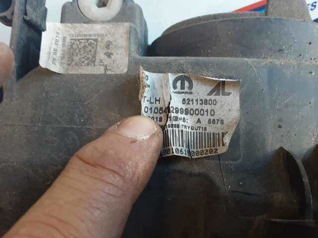 Foto 2ª: Faro Izquierdo Fiat Tipo 1.4 THP 120CV [940B7000] (2018)