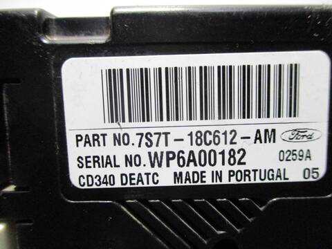 Foto 2ª: Mando Climatizador Ford Mondeo AMBIENTE 125CV 92KW [QYBA] (2008)