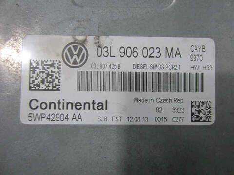 Foto 2ª: Centralita Motor ECU Volkswagen Polo 1.6 TDI DPF 105CV 77KW (2013)