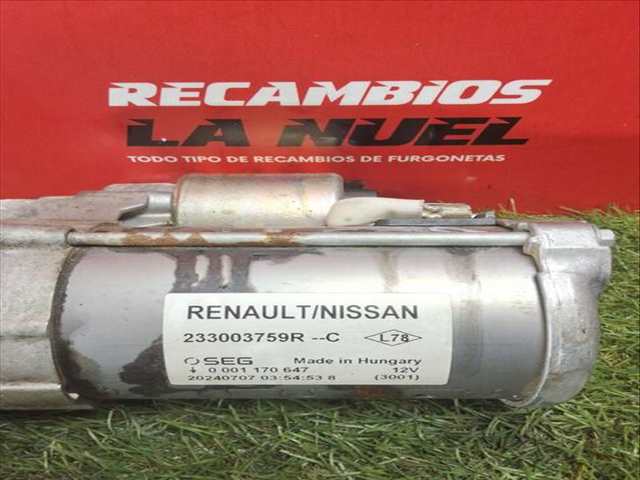 Foto 2ª: Motor de Arranque Renault Kangoo BLUE DCI 95 KJAB) 95CV 70KW [K9K 876,K9K 877] (2024)