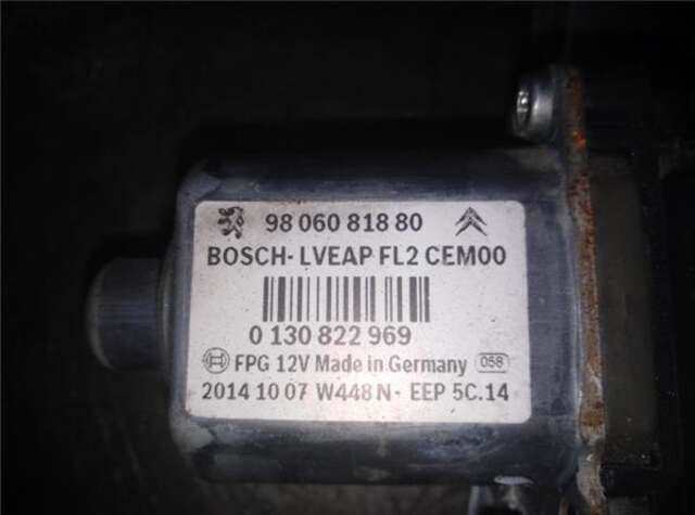 Elevalunas Eléctrico Delantero Izquierdo Peugeot 208 1.6 HDI