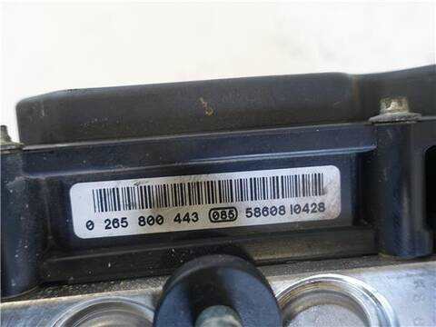 Foto 3ª: Abs Opel Meriva 1.3 CDTI 69CV 51KW [Z 13 DT] (2005)