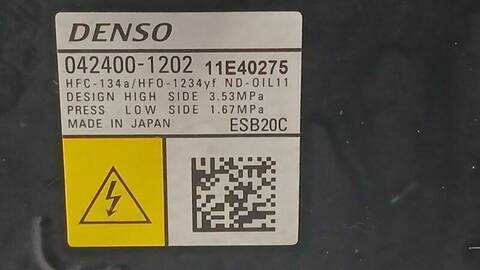 Foto 2ª: Compresor Aire Acondicionado Toyota Corolla HYBRID ACTIVE 98CV 72KW [2RZFXE] (2023)