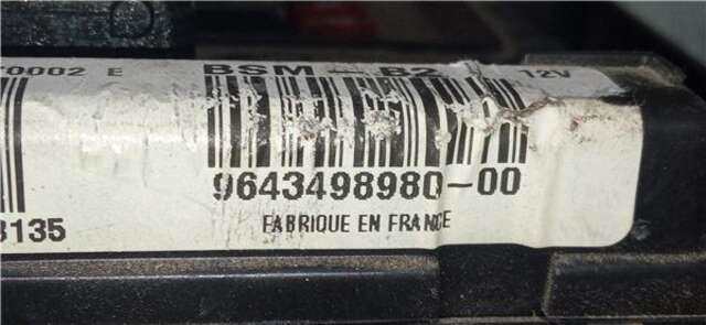 Centralita BSM Peugeot 206 1.4 HDI
