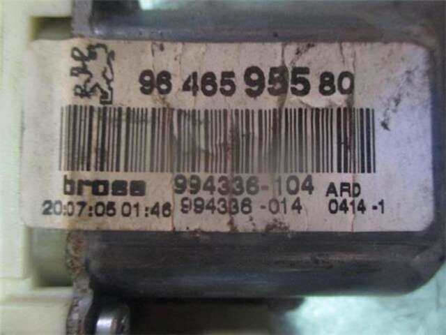 Foto 3ª: Elevalunas Eléctrico Trasero Izquierdo Peugeot 407 2.0 HDI 135 [RHR (DW10BTED4)]