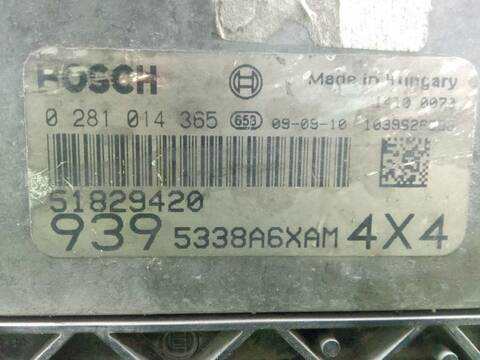 Foto 3ª: Centralita Motor ECU Alfa Romeo 159 2.4 JTDM Q4 939AXMB2) 210CV 154KW [939 A9.000] (2010)