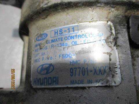 Foto 3ª: Compresor Aire Acondicionado Kia Picanto 1.0 CONCEPT 61CV 45KW (2007)