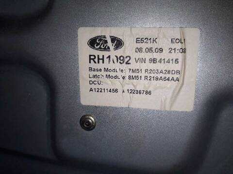 Foto 2ª: Elevalunas Eléctrico Delantero Derecho Ford Kuga TITANIUM 136CV 100KW [G6DG] (2009)