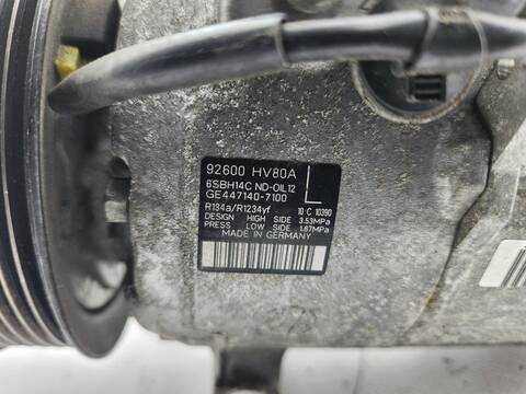 Foto 2ª: Compresor Aire Acondicionado Nissan Qashqai ACENTA 140CV 103KW [HR13] (2020)