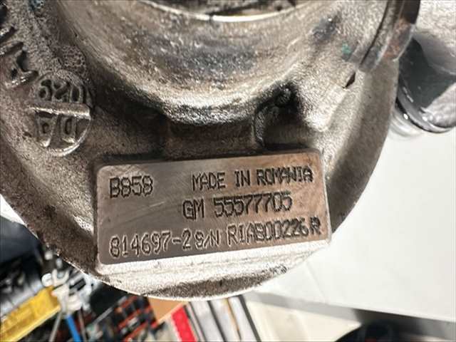 Foto 3ª: Turbocompresor Opel Meriva 1.6 CTDI [B16DTL] (2014)