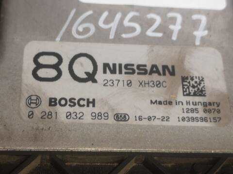 Foto 2ª: Centralita Motor ECU Nissan NV200 K9K628 (2016)