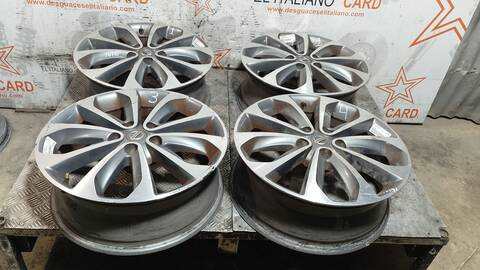 Foto 2ª: Juego LLantas Nissan Qashqai ACENTA 150CV 110KW [M9R832] (2010)