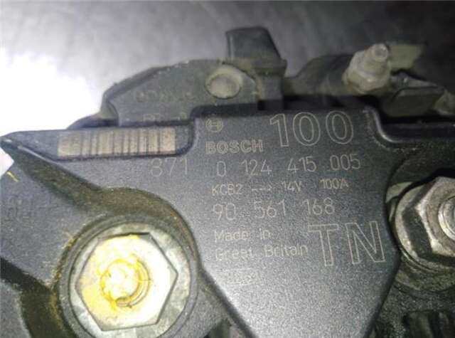 Alternador Opel Astra 2.0 DTI 16V