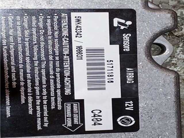 Foto 2ª: Centralita Airbag Fiat Stilo 1.9 JTD (192_XE1A) [192 A1.000]