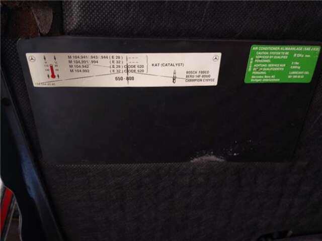 Foto 3ª: Capot Mercedes Clase C 160 2.8 280 (202.028) [2.8 LTR. - 142 KW 24V CAT] [M 104.941]