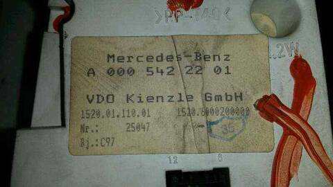 Cuadro de Instrumentos Mercedes Sprinter 2.3 DIESEL 79CV 58KW