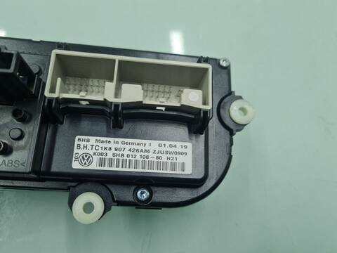Foto 4ª: Mando Calefacción A. A. Volkswagen Caddy FURGON BMT 75CV 55KW [DFSF] (2019)