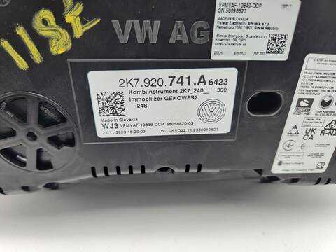 Foto 2ª: Cuadro de Instrumentos Volkswagen Caddy BASE 74CV 55KW [DTRF] (2024)