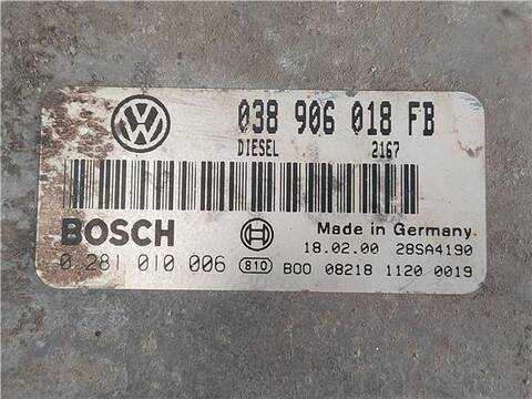 Foto 3ª: Centralita Motor ECU Seat Cordoba 1.9 SIGNO BERLINA 110CV 81KW [ASV] (2000)