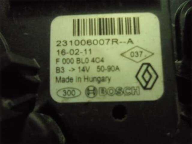 Foto 3ª: Alternador Renault Twingo 1.0 SCE [H4DA400]