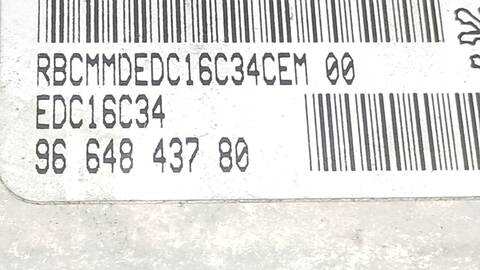 Foto 4ª: Centralita Motor ECU Peugeot 308 CONFORT 90CV 66KW [9HX] (2010)
