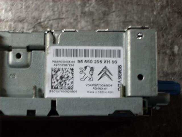 Foto 2ª: Sistema Audio Radio CD Peugeot 308 1.6 ACCESS [1.6 LTR. - 85 KW 16V E-HDI FAP] [RHE]