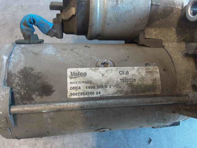 Foto 2ª: Motor de Arranque Peugeot Partner 1.6 HDI92CV 0CV [9HP] (2014)