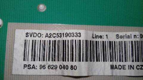 Foto 2ª: Cuadro de Instrumentos Peugeot 207 XS 88CV 65KW [KFU] (2007)