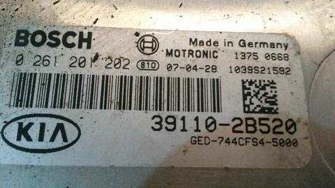 Foto 3ª: Centralita Motor ECU Kia Ceed CONCEPT 109CV 80KW [G4FA] (2008)