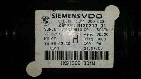 Foto 2ª: Cuadro de Instrumentos Bmw Serie 3 315 COUPE 286CV 210KW (2006)