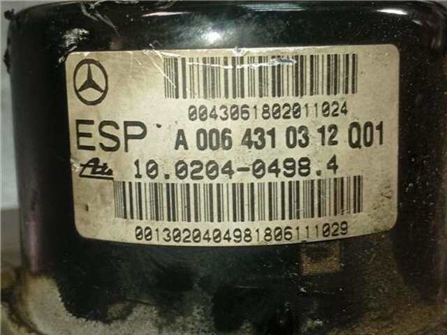 Foto 2ª: Abs Mercedes Clase C 160 1.8 C 160 (203.730) [1.8 LTR. - 90 KW 16V CAT] [M 271.921]