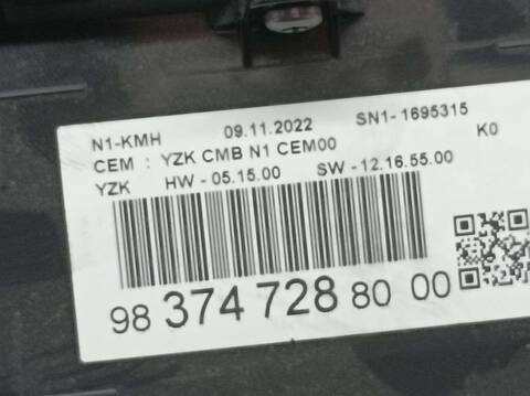 Foto 3ª: Cuadro de Instrumentos Toyota Proace FURGON 102CV 75KW [YH01] (2023)