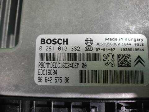 Foto 2ª: Centralita Motor ECU Citroen C5 ATTRACTION 109CV [9HYDV6TED4] (2004)