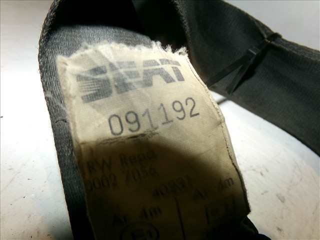 Foto 4ª: Cinturón Trasero Izquierdo Seat Marbella 0.9 G 1986-1999 [09NCA] (1993)