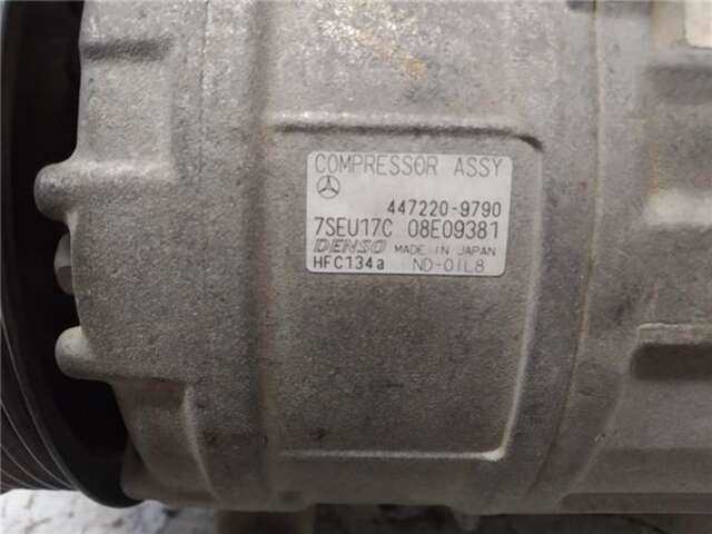 Foto 3ª: Compresor Aire Acondicionado Mercedes Clase CLK 200 1.8 G 120KW COMPRESSOR (209.342) [M 271.940]