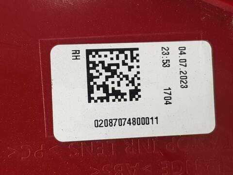 Foto 3ª: Piloto Trasero Derecho Hyundai i20 KLASS