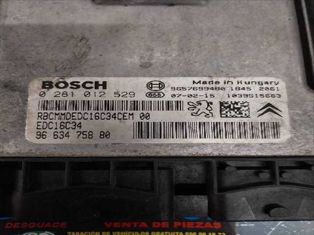 Foto 2ª: Centralita Motor ECU Peugeot 207 1.4 HDI [D-8HZ] (2007)