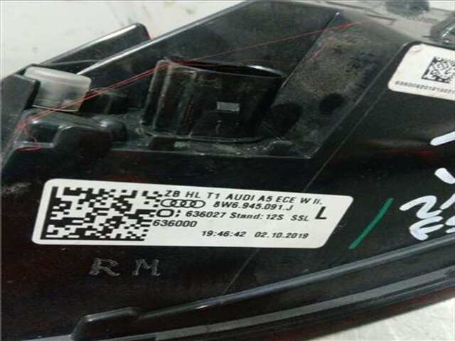 Foto 3ª: Piloto Trasero Izquierdo Audi A5 3.0 QUATTRO SPORT [3.0 LTR. - 210 KW V6 24V TDI] [DCPC]