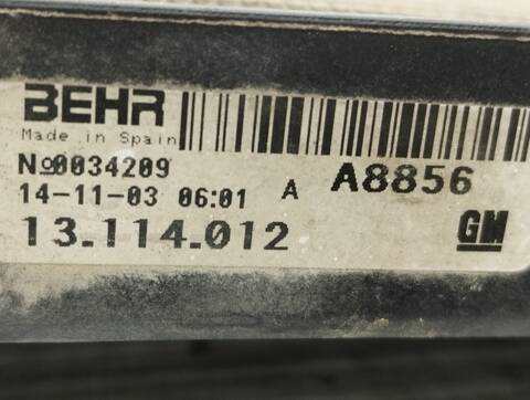 Foto 2ª: Radiador Calefaccion A.A. Opel Combo 1.7 16V DTI CAT Y 17 DT - LR6) 75CV 55KW [Y17DT] (2004)