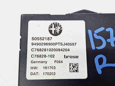 Foto 2ª: Centralita Motor ECU Alfa Romeo Stelvio EXECUTIVE 4WD 209CV 154KW [55271838] (2017)