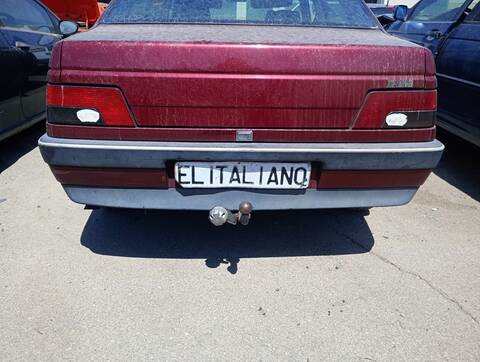 Foto 3ª: Paragolpes Trasero Peugeot 405 CLIM BERLINA 90CV 66KW [D8A] (1995)