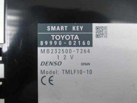 Foto 2ª: Centralita Motor ECU Toyota Auris 1ND (2013)