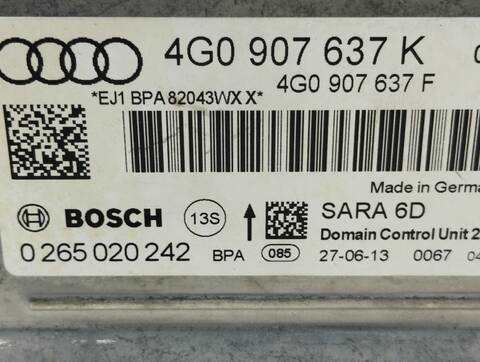 Foto 2ª: Centralita Airbag Audi A6 2.0 TFSI AVANT 180CV 132KW [CDNB] (2013)