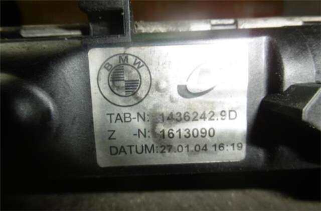 Radiador Motor Bmw Serie 3 315 330D (204CV)