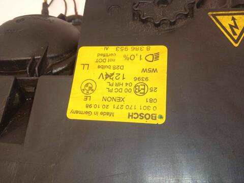 Foto 2ª: Faro Izquierdo Bmw Serie 7 720 728I 193CV 142KW [28-6S2] (1998)