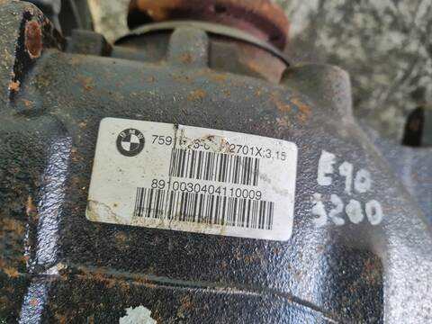 Foto 2ª: Diferencial Trasero Bmw Serie 3 315 320D BERLINA 163CV 120KW [N47D20C] (2009)