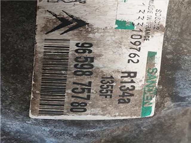Foto 3ª: Compresor Aire Acondicionado Peugeot 308 1.6 HDI 109CV 80KW [9HZ (DV6TED4)] (2007)