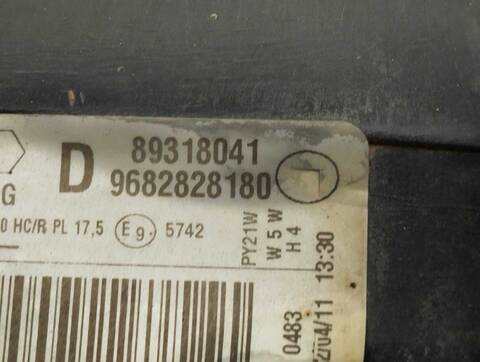 Foto 2ª: Faro Derecho Citroen Berlingo 1.6 HDI 92 MULTISPACE 90CV 66KW [9HX] (2011)