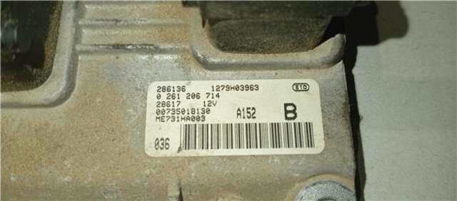 Centralita Motor ECU Alfa Romeo 147 1.6 T.SPARK ECO DISTINCTIVE [1.6 LTR. - 77 KW 16V CAT]